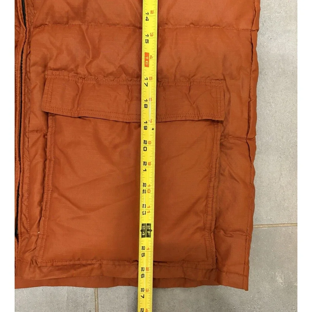 Vintage 1970’s Men’s Puffer Vest Down Insulated Frost Line Kit Colorado USA VTG